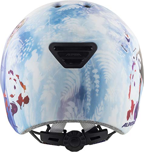 Alpina Hackney Casco de Ciclismo, Girls, Disney Frozen, 47-51