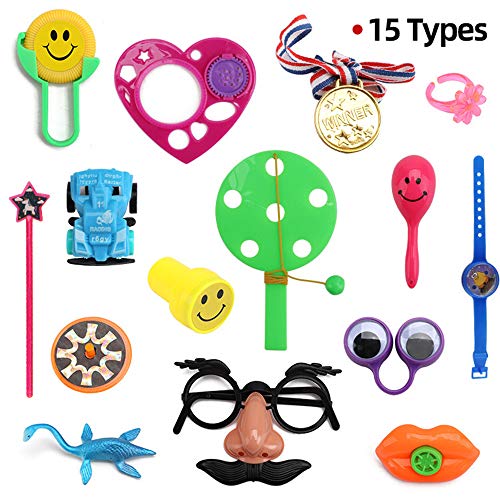 Amasawa 120 Piezas Juguetes de Fiesta a Granel,Party Favor Toy Assortment Kids Party Favor Birthday Party School Classroom Rewards CarnivalPrizes