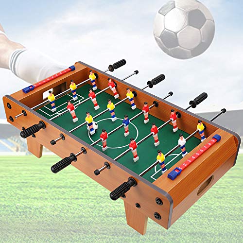 AMONIDA 【Venta del día de la Madre】 Fútbol de Mesa, futbolín, Juegos de Mesa y Accesorios, futbolín portátil para Varias Personas para Salas de Juegos, arcadas, Bares, para niños, Adultos, Noche F