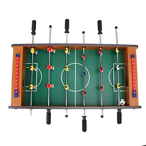 AMONIDA 【Venta del día de la Madre】 Fútbol de Mesa, futbolín, Juegos de Mesa y Accesorios, futbolín portátil para Varias Personas para Salas de Juegos, arcadas, Bares, para niños, Adultos, Noche F