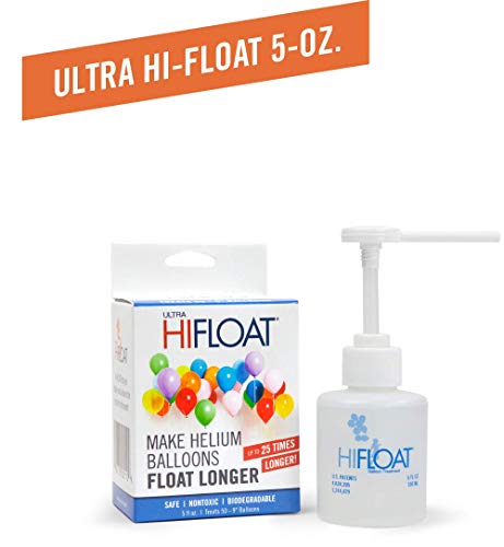 amscan Ultra hi-float Frasco 150 ML con dispensador, Multicolor, 7amhf001116 