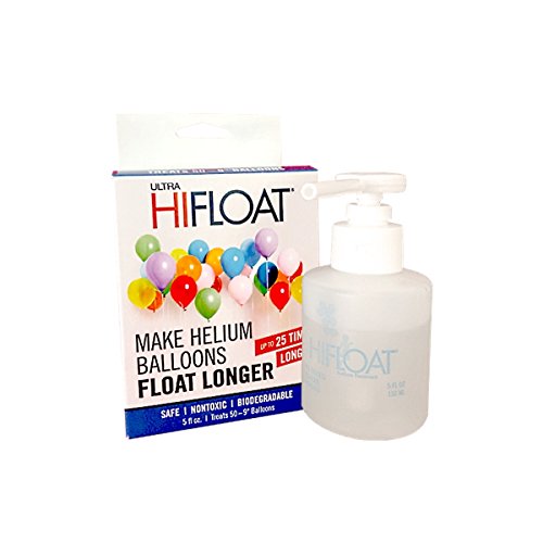 amscan Ultra hi-float Frasco 150 ML con dispensador, Multicolor, 7amhf001116 