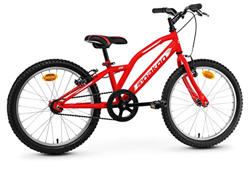 Anakon Hawk One Bicicleta Infantiles, niño, Rojo, 6-9 años