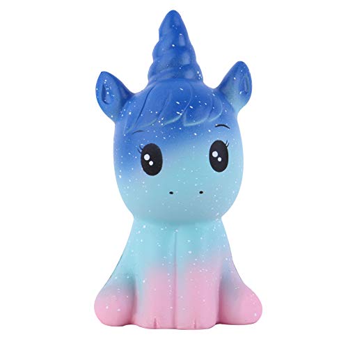 Anboor Squishies Unicornio Caballo Kawaii Suave Crecimiento Lento Perfumado Animal Squishies Alivio del estrés Juguete para ni?os