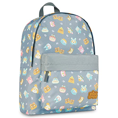 Animal Crossing Mochilas Escolares Juveniles, Mochila Niña o Niño, Vuelta al Cole