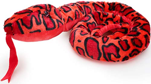 Animal Planet 67 pulgadas (170 cm) extra grande rojo de la serpiente de peluche - Peluches - Los animales de peluche