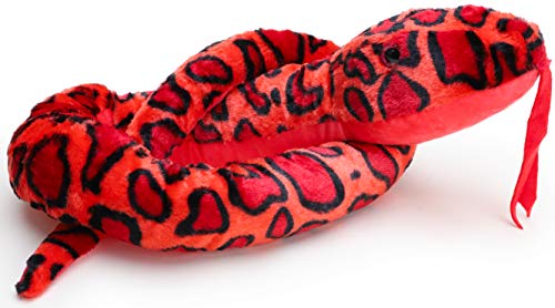 Animal Planet 67 pulgadas (170 cm) extra grande rojo de la serpiente de peluche - Peluches - Los animales de peluche