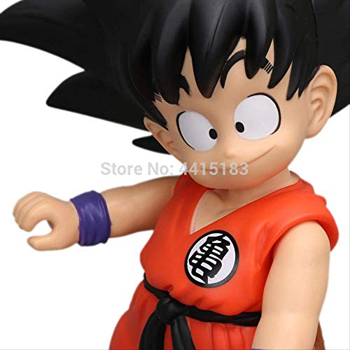 Anime Dragon Ball Z Figura De Juguete 19-22 Cm , Kuririn Y Son Goku Figura De Acción PVC Figurita Modelo De Juguete Base Móvil Juguetes para Niños