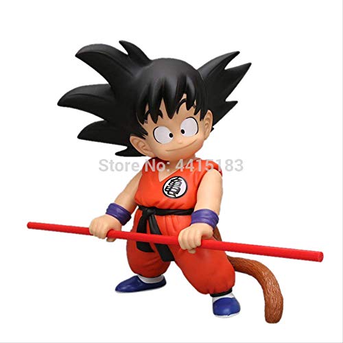 Anime Dragon Ball Z Figura De Juguete 19-22 Cm , Kuririn Y Son Goku Figura De Acción PVC Figurita Modelo De Juguete Base Móvil Juguetes para Niños