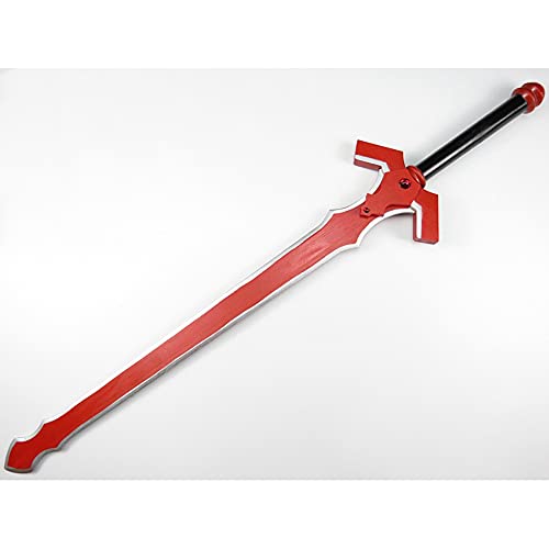 Anime Sword Art Online Cosplay Sword, Blade Props para Kirigaya Kazuto, Blade, juguetes decorativos para armas, Anime Cosplay, espada de madera, Blade, juguetes decorativos para armas, 105cm