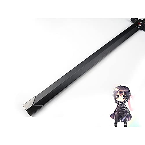 Anime Sword Art Online Cosplay Sword, Blade Props para Kirigaya Kazuto, Blade, juguetes decorativos para armas, Anime Cosplay, espada de madera, Blade, juguetes decorativos para armas, 110cm