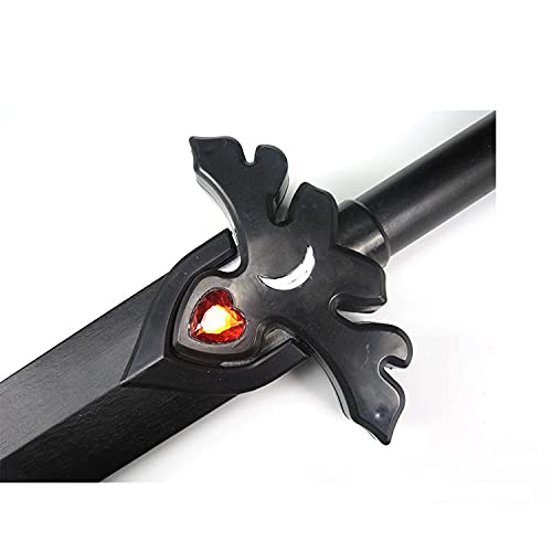 Anime Sword Art Online Cosplay Sword, Blade Props para Kirigaya Kazuto, Blade, juguetes decorativos para armas, Anime Cosplay, espada de madera, Blade, juguetes decorativos para armas, 110cm