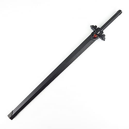 Anime Sword Art Online Cosplay Sword, Blade Props para Kirigaya Kazuto, Blade, juguetes decorativos para armas, Anime Cosplay, espada de madera, Blade, juguetes decorativos para armas, 110cm