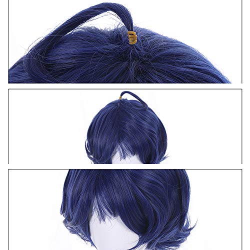 Anime WONDER EGG PRIORITY Ohto Ai Cosplay peluca pelo azul para mujeres Halloween carnaval fiesta regalo