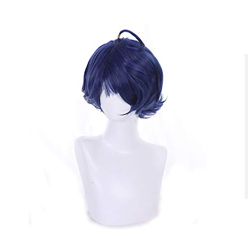 Anime WONDER EGG PRIORITY Ohto Ai Cosplay peluca pelo azul para mujeres Halloween carnaval fiesta regalo