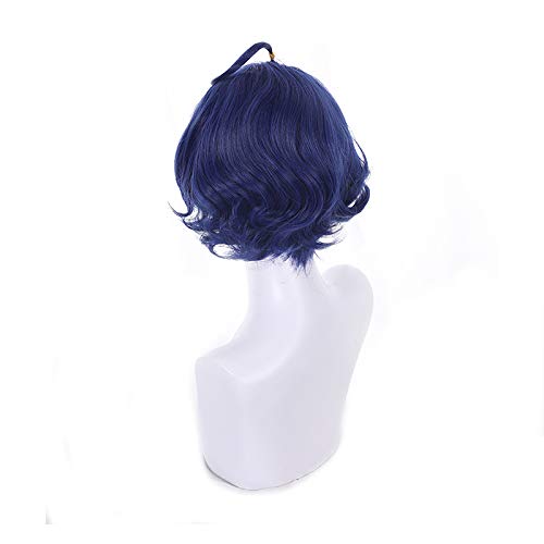 Anime WONDER EGG PRIORITY Ohto Ai Cosplay peluca pelo azul para mujeres Halloween carnaval fiesta regalo