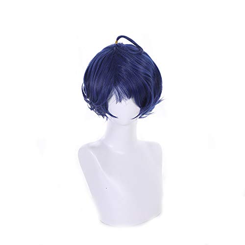 Anime WONDER EGG PRIORITY Ohto Ai Cosplay peluca pelo azul para mujeres Halloween carnaval fiesta regalo