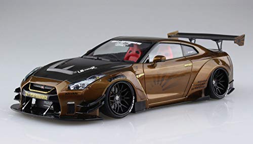 Aoshima Bunka Kyozai 1/24 Liberty Walk Series No.12 LB · Works R35 GT-R Type 2 Ver.1 Plastic