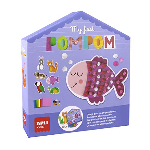 APLI Kids- My First Juego de Pompones, Multicolor (18505)