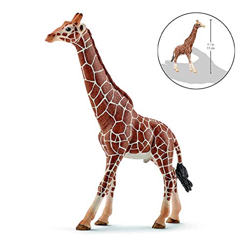 applyvt Figura Jirafa Decoracion, Simulación Figura Jirafa Hembra - 17x5.7x2.8 Cm - No Es Necesario Ensamblar Reproducir Ahora