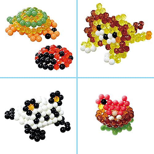 Aquabeads-79218 3D Animal Set, Multicolor (Epoch para Imaginar AB79218) , color/modelo surtido