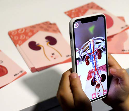 AR+ Body Planet: Body Cards, Cartas con Realidad Aumentada