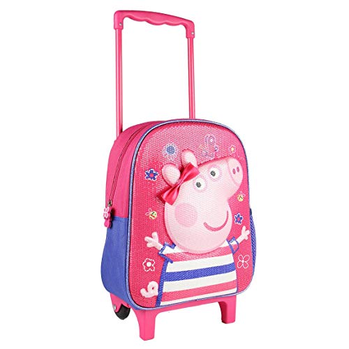 ARTESANIA CERDA MOCHILA CARRO INFANTIL 3D PEPPA PIG