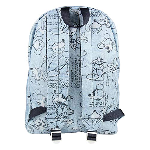 Artesania Cerda Mochila Escolar Instituto Mickey, Unisex Adulto, Azul (Azul), 12x44x30 cm (W x H x L)