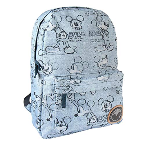 Artesania Cerda Mochila Escolar Instituto Mickey, Unisex Adulto, Azul (Azul), 12x44x30 cm (W x H x L)