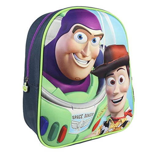 Artesania Cerda Mochila Infantil 3D Toy Story, Azul