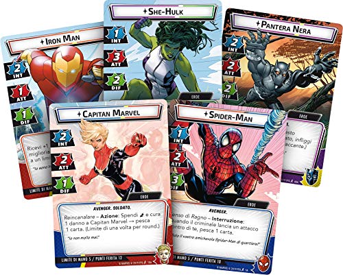 Asmodee Italia - Marvel Champions: El juego de cartas, color, 9330 , color/modelo surtido