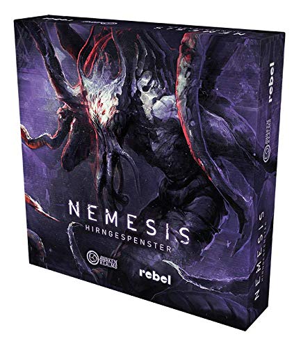 Asmodee Nemesis - Juego de Mesa de Fantasmas de Cerebro, expansión, Juego de Expertos, Dungeon Crawler, en alemán