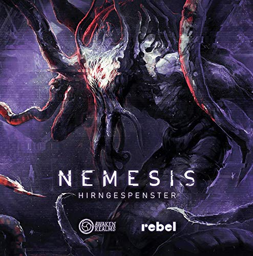 Asmodee Nemesis - Juego de Mesa de Fantasmas de Cerebro, expansión, Juego de Expertos, Dungeon Crawler, en alemán