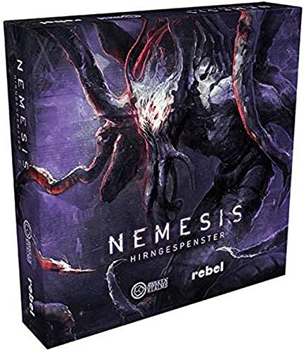 Asmodee Nemesis - Juego de Mesa de Fantasmas de Cerebro, expansión, Juego de Expertos, Dungeon Crawler, en alemán