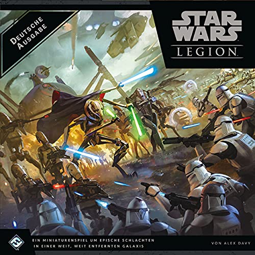 Asmodee Star Wars Legion - Clone Wars - Juego básico de Mesa (en alemán)