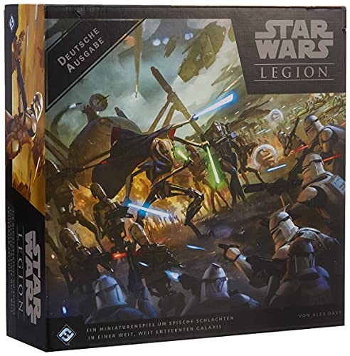 Asmodee Star Wars Legion - Clone Wars - Juego básico de Mesa (en alemán)