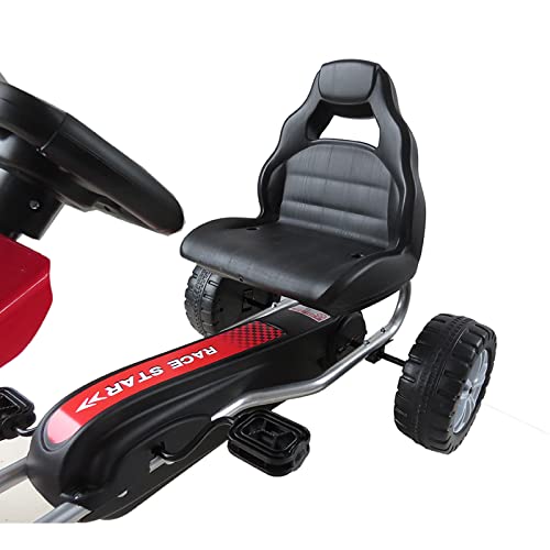 ATAA Kart MJ1 - Rojo - Kart de Pedales para niños y niñas