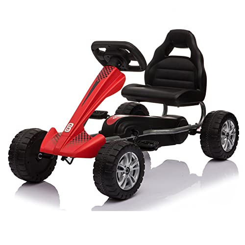 ATAA Kart MJ1 - Rojo - Kart de Pedales para niños y niñas