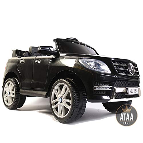 ATAA Mercedes ML350 Licenciado batería 12v - Negro - Grandes Dimensiones 110*67*53cm