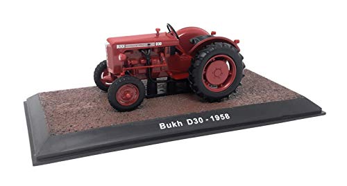 Atlas DieCast - Maqueta de coche en miniatura (escala 1:32), diseño de tractor histórico de 1958 Bukh D 30