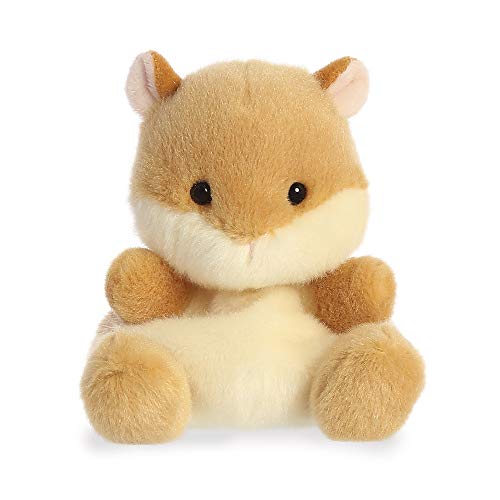 Aurora, 33484, Palm Pals, Happy Hámster, 13cm , Peluche, Beige