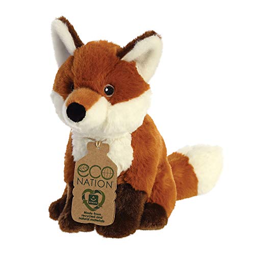 Aurora, 35009, Eco Nation ,Fox, 23cm, Peluche, Brown