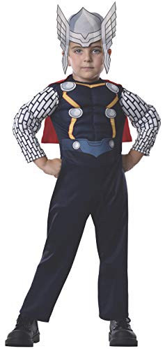 Avengers - Disfraz de Thor Deluxe para niños, infantil talla 1-2 años (Rubies 620017-T)