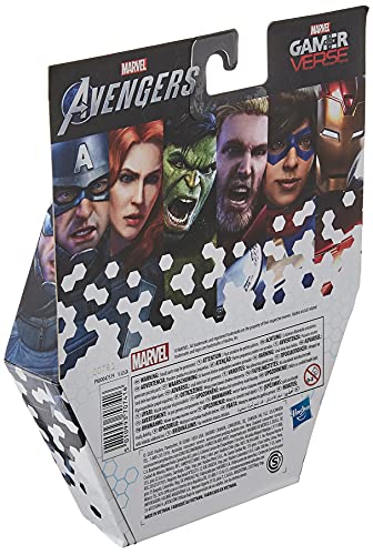 Avengers- Videojuego Figura Cap, 15 cm (Hasbro E98655X0)