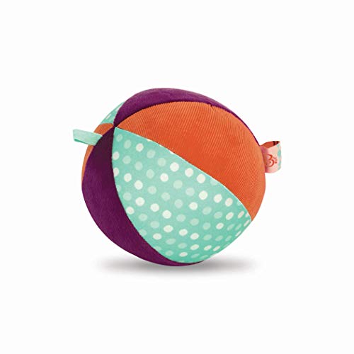 B. Toys - Juguete para bebé, Bola Suave de Tela con Sonido de Campanilla, Juguete de motricidad – Juguete de Actividad para bebés a Partir de 0 Meses