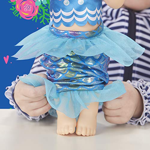 Baby Alive- Shimmer N Splash Mermaid Bl, Multicolor (Hasbro E3693ES0)