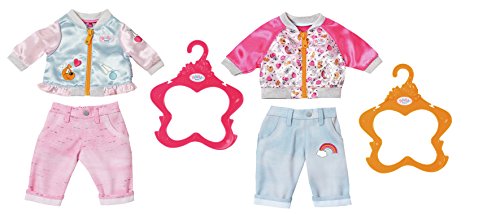 BABY born Casuals 2 assorted Juego de ropita para muñeca - Accesorios para muñecas (Juego de ropita para muñeca, 3 año(s), Multicolor, BABY born, Chica, 43 cm) , color/modelo surtido