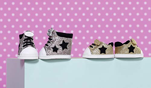 BABY born Trend Sneakers 2 assorted Zapatos de muñeca - Accesorios para muñecas (Zapatos de muñeca, 3 año(s), Oro, Plata, BABY born, Niño, Chica), 1 unidad, Colores Surtidos