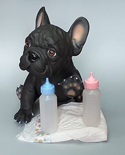 Baby Reborn Bulldog Francés - Black - babybulldog.es