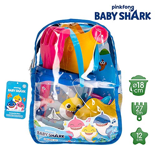 Baby Shark - Mochila, cubo y accesorios de playa Baby Shark (77247)